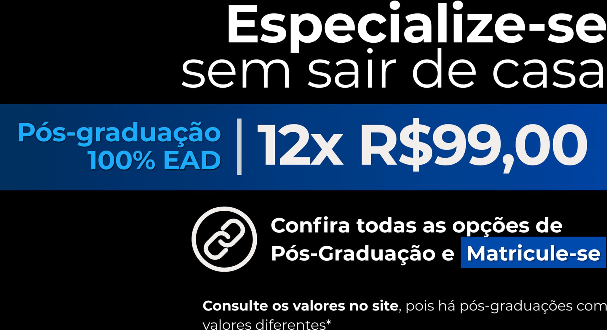 promoção matricula